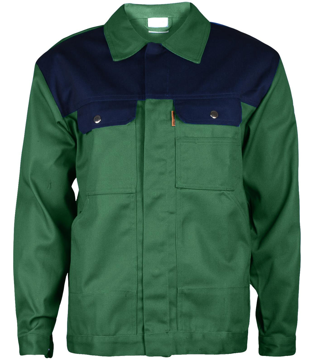 Men Work Wear Cotton Coats Multi Pocket Jacket