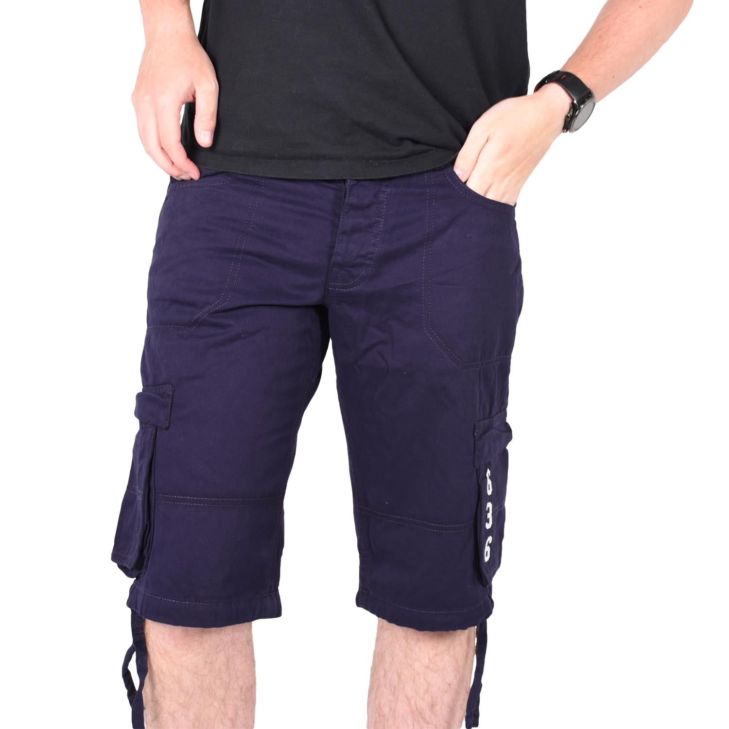 Knee Length Cargo Shorts