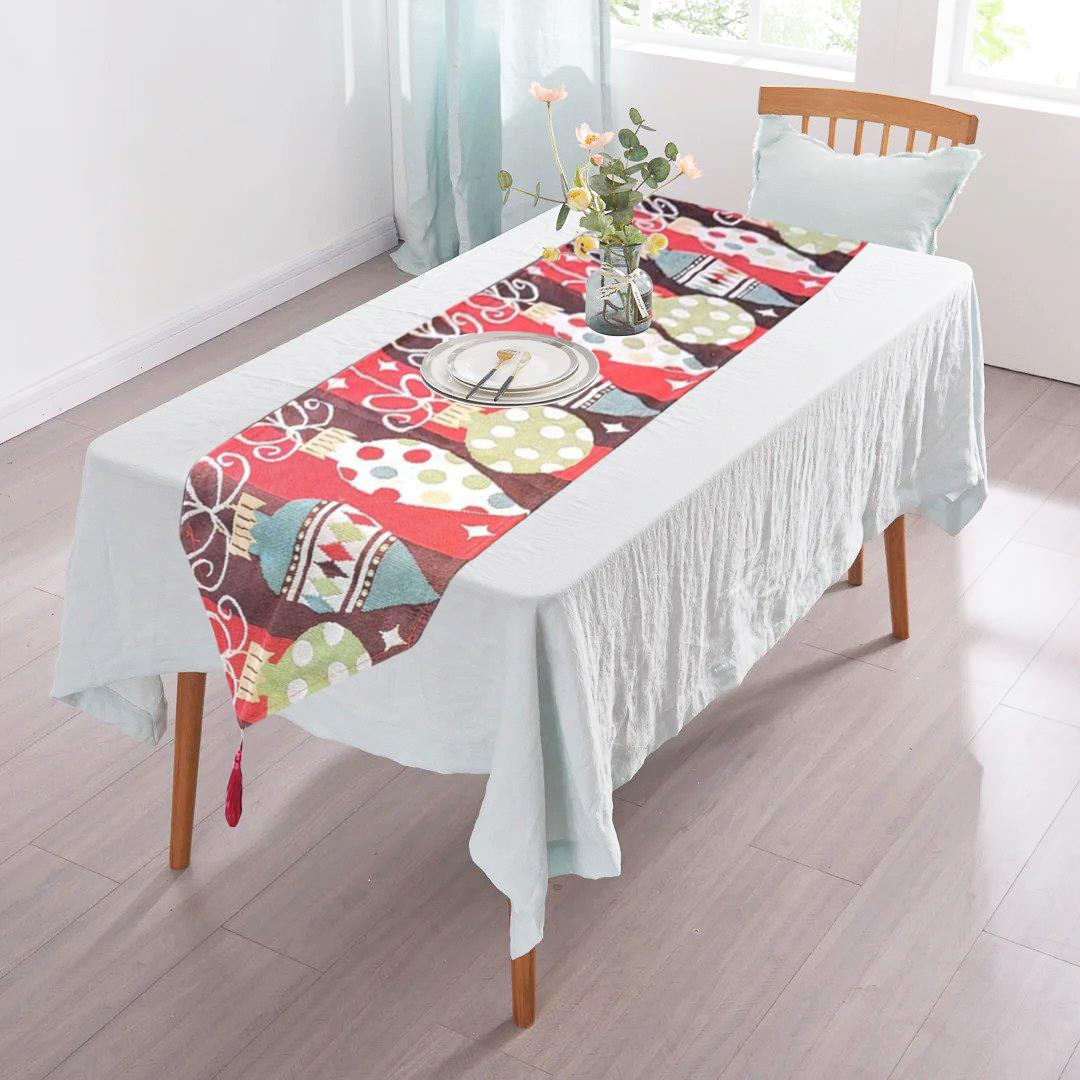 Christmas Table Runner Bottle