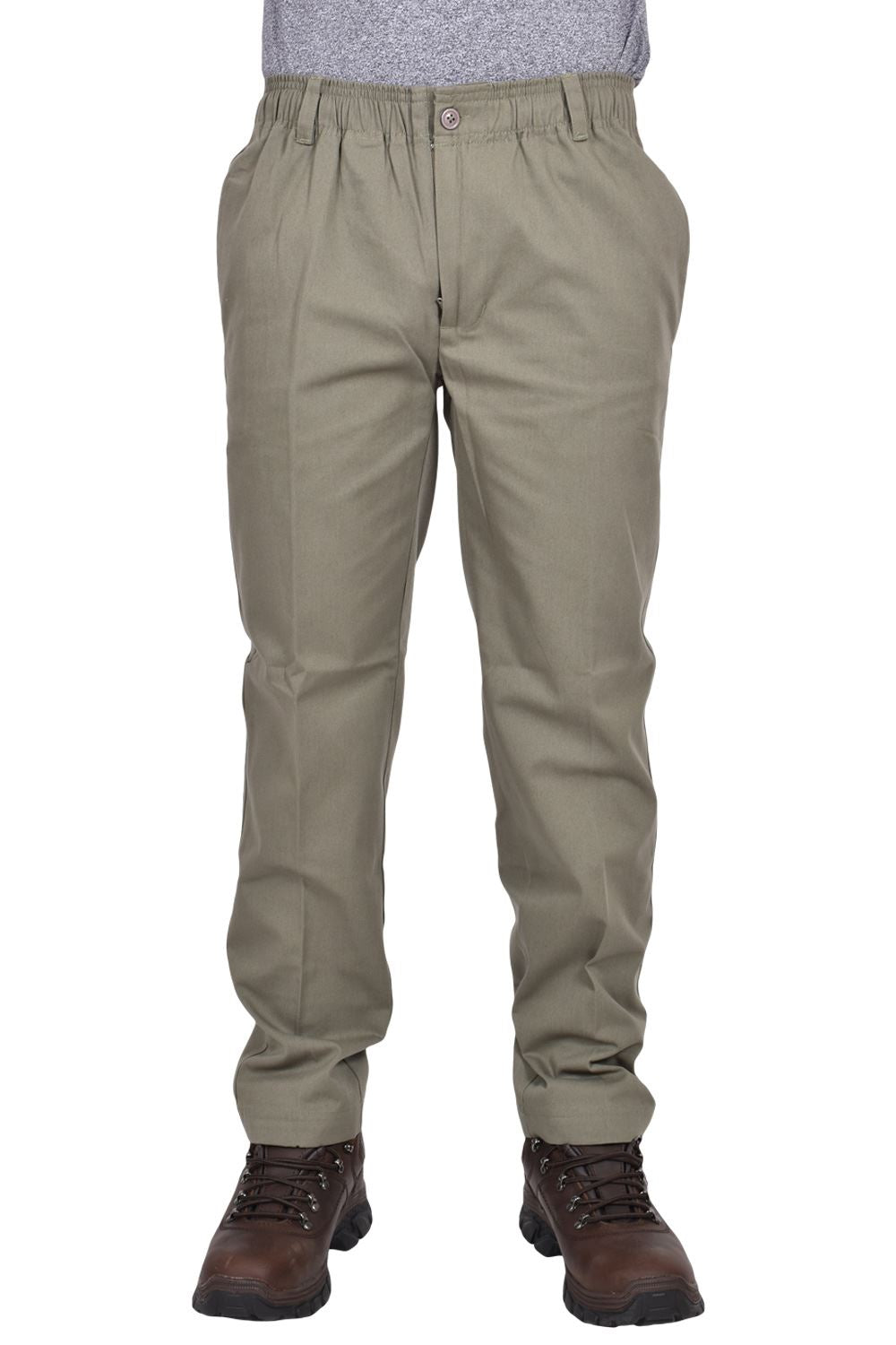 Elasticated Waist Work Casual Rugby Trouser