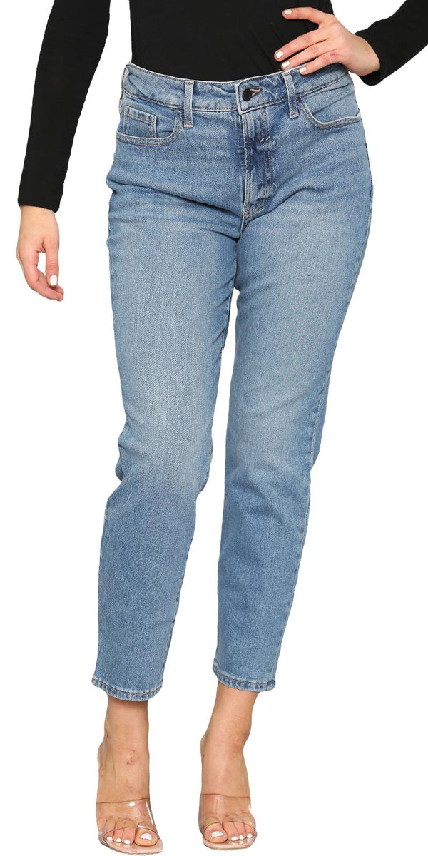 Pantalon Lee Femme Délavé Taille 30 - Coupe Slim, Ourlet Ventilé, Occasion Très Bon état