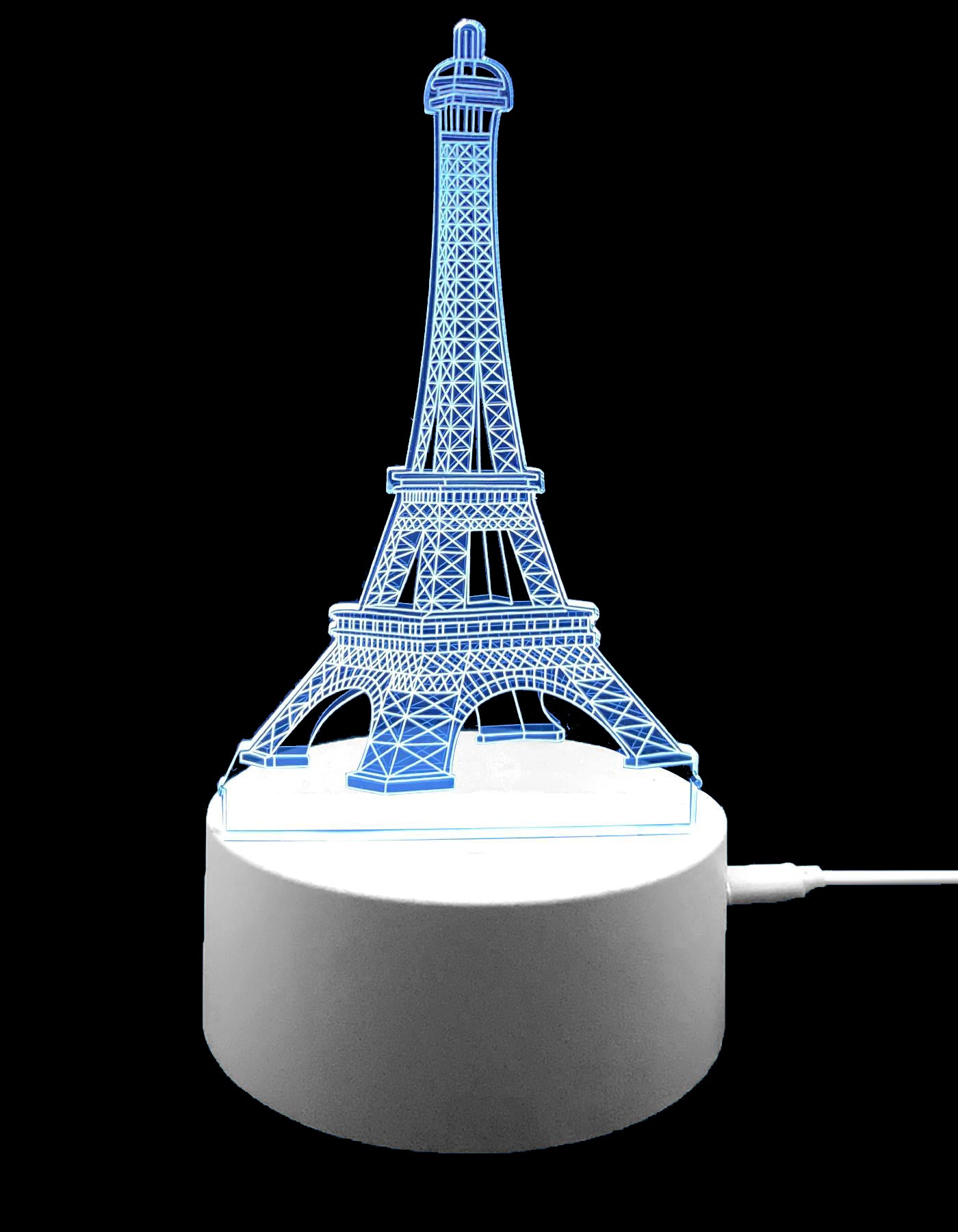 3D Illusion Night Lamp Eiffel Tower