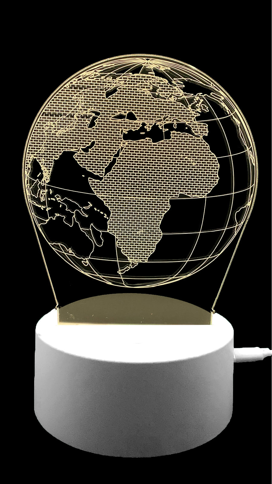 3D Illusion Night Lamp Globe