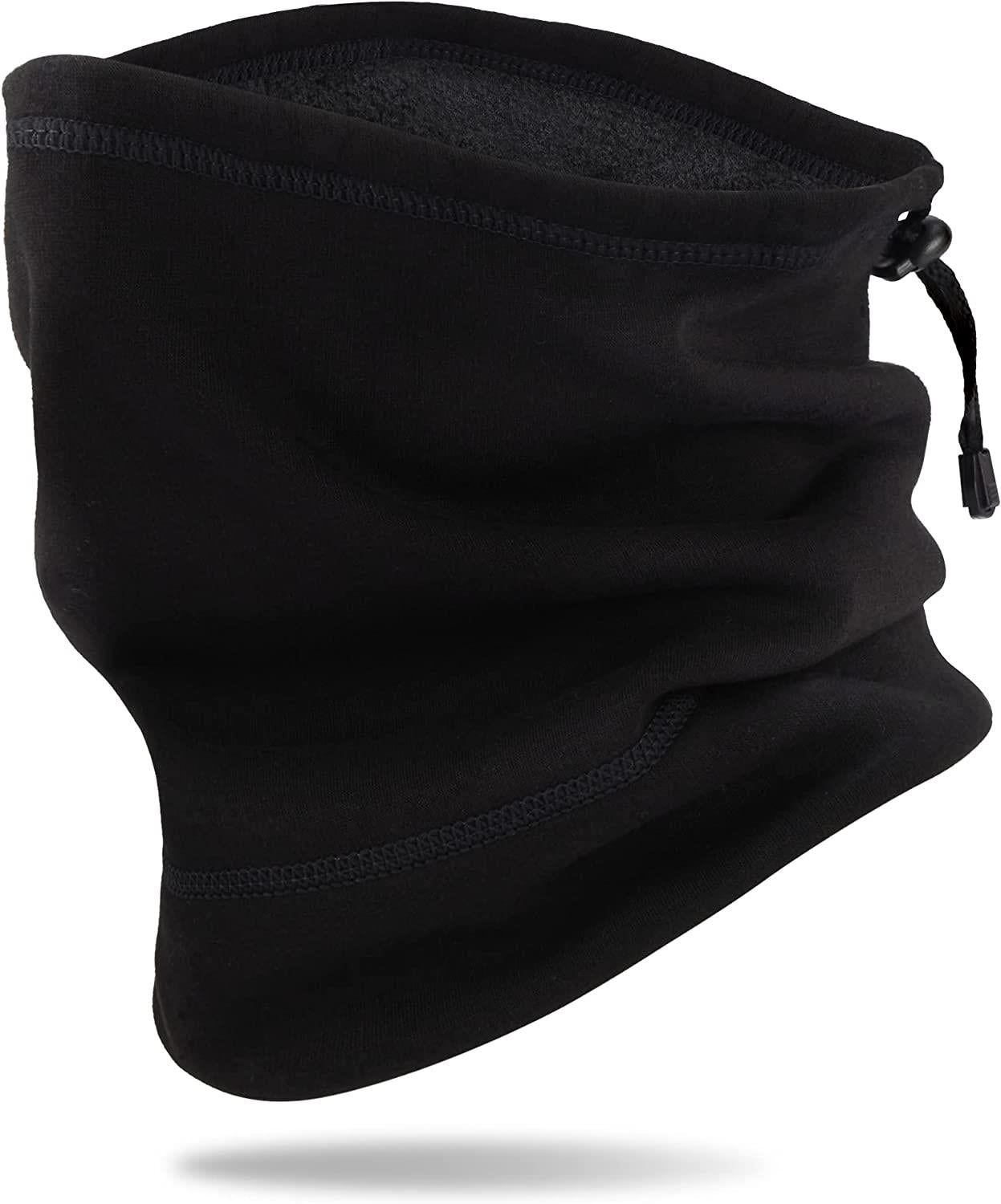 Fleece Neck Warmer – Winter Thermal Face Cover & Gaiter Scarf