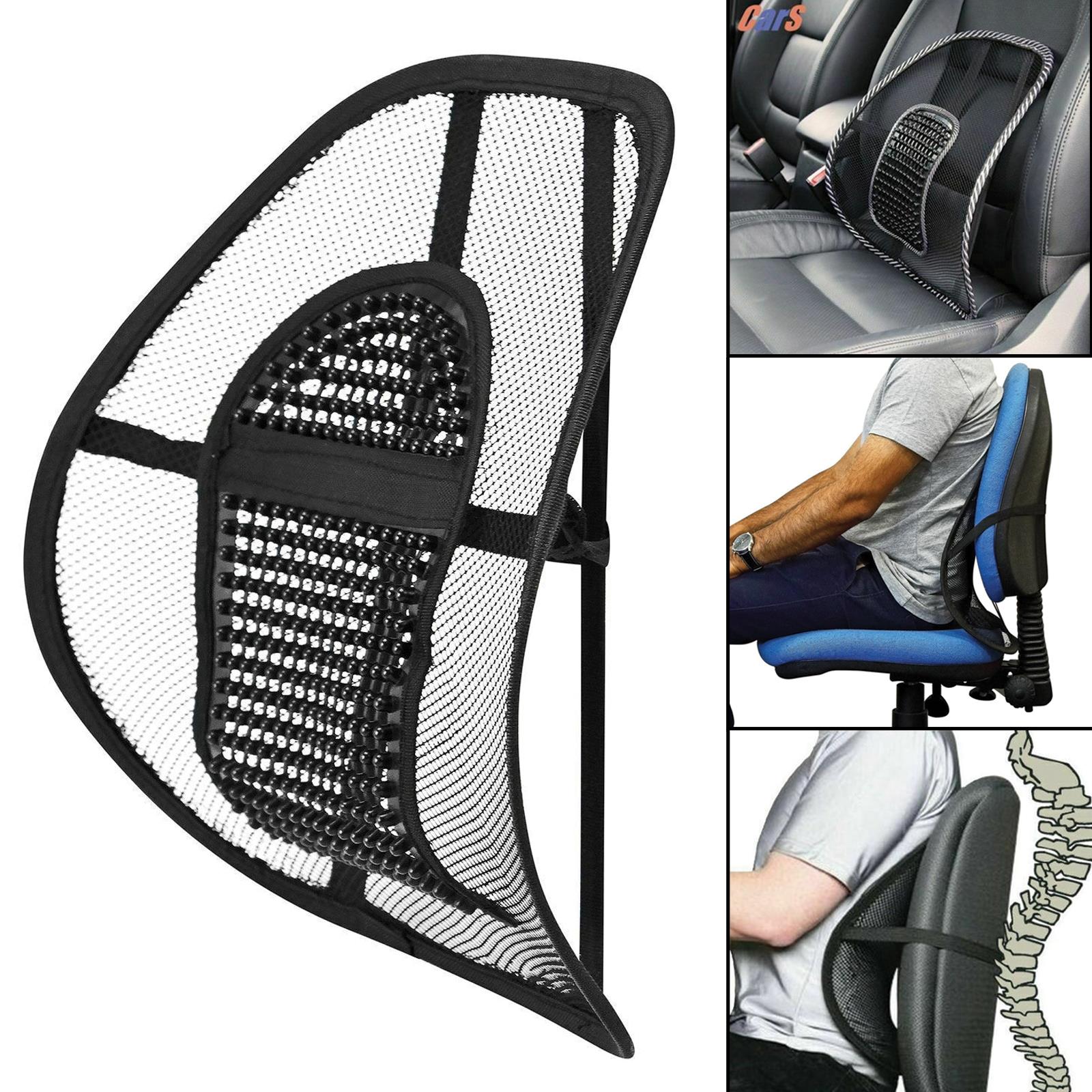 Mesh Lumbar Back Support Cushion Car & Office Chair